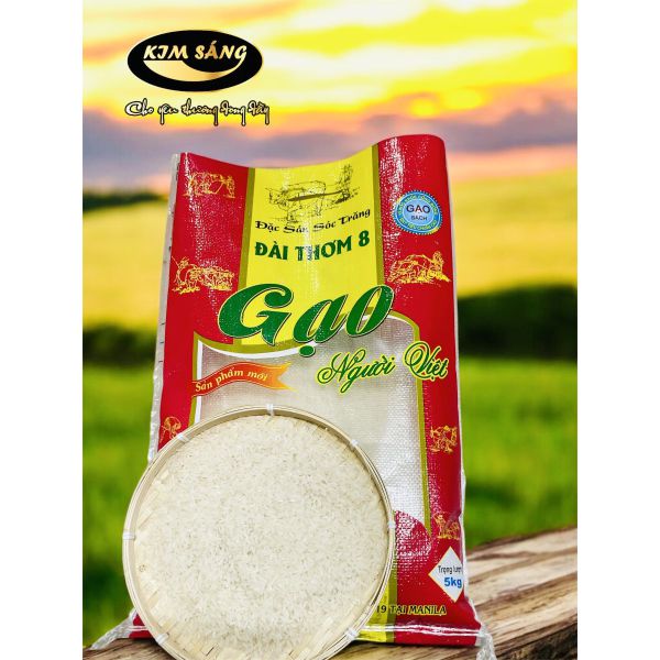 GẠO ĐÀI THƠM 8, DẺO 5KG